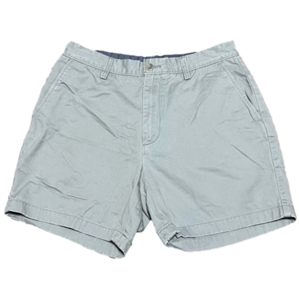 Nautica Gray 100% Cotton Classic Fit Shorts Pockets Men’s 32W